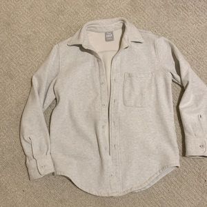 TNA Cozy Fleece Boyfriend Shirt